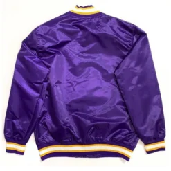 LSU Tigers Purple Satin Jacket