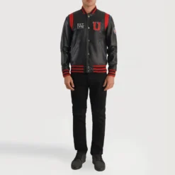 Liberte USA Leather Varsity Jacket