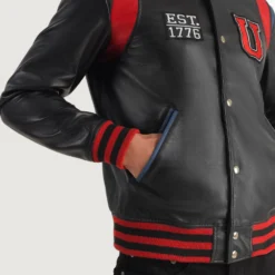 Liberte USA Leather Varsity Jacket