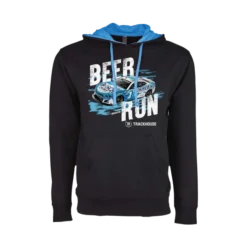 Chastain Busch Light Beer Run Hoodie, front view, featuring bold graphics and a comfortable fit.
