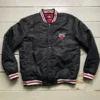 Chicago Bulls Black Bomber Jacket – Front View
