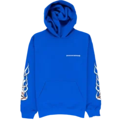 Chrome Hearts X Matty Boy Space Blue Hoodie – Front View