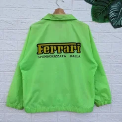 Ferrari Magneti Marelli Racing Green Jacket – Back View