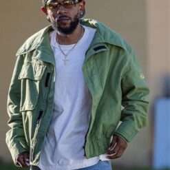 Kendrick Lamar Not Like Us Martine Rose Doll Field Jacket – Black with Utility Pockets and Oversized Fit