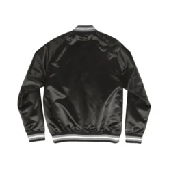 Las Vegas Raiders Satin Black Jacket - Back View