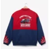 Marvel Spider-Man Racing Jacket Back View with 