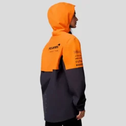 McLaren Teamwear Lightweight Rain Formula 1 Jacket Back View