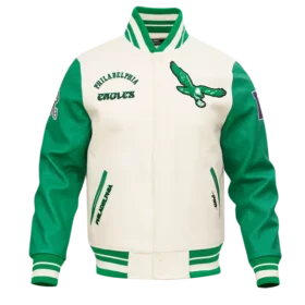 Philadelphia Eagles Retro Classic Men’s Varsity Jacket