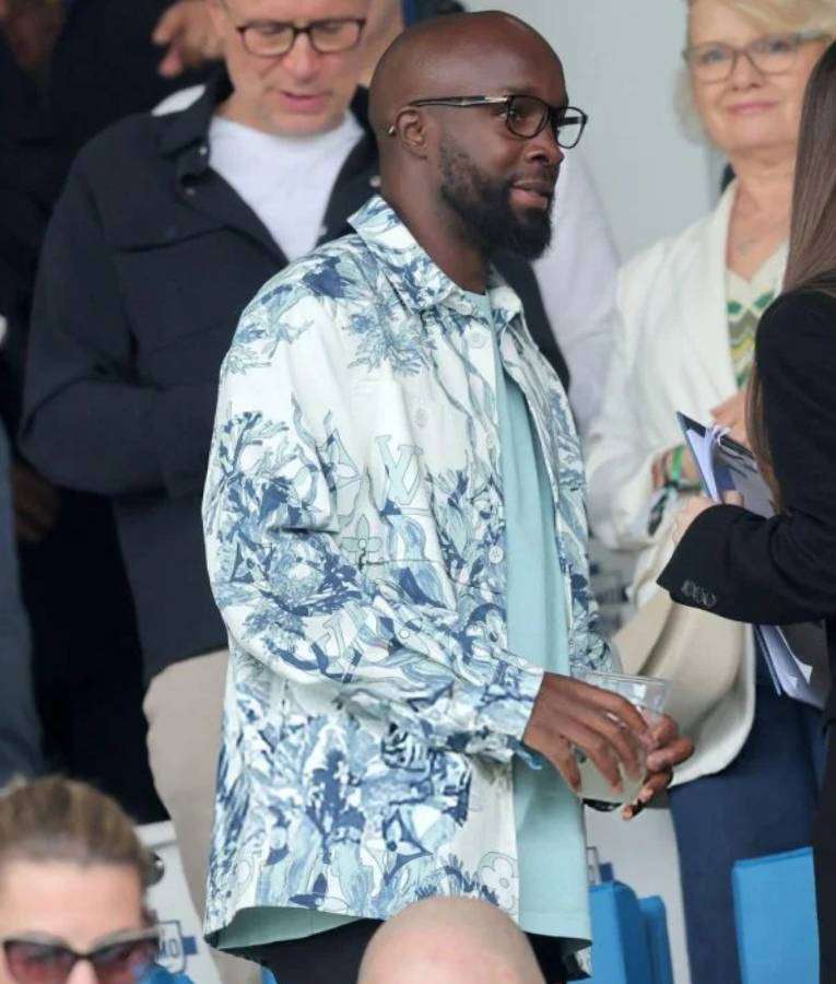 Lassana Diarra Football Match Printed Jacket 2 Lassana Diarra Football Match Printed Jacket side