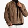 Swat S08 Miguel Alfaro Suede Trucker Jacket front