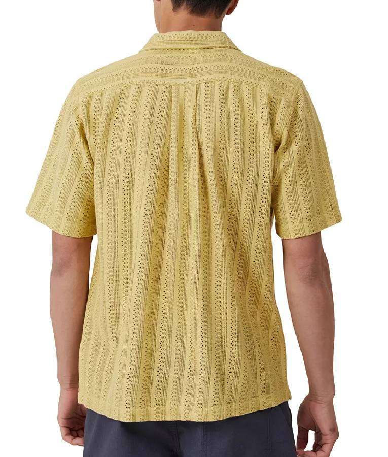 Swat S08 Pointelle Crochet Shirt 3 Swat S08 Pointelle Crochet Shirt back