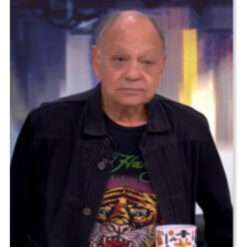 The Today Show 24 April 2025 Cheech Marin Black Tiger T-Shirt, a bold and stylish t-shirt worn by Cheech Marin on The Today Show, featuring a striking tiger graphic.