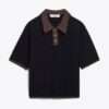 The View 2025 Bowen Yang Double Contrast Collar Polo Shirt