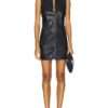 The Voice S27 Sheryl Crow Studded Leather Dress front