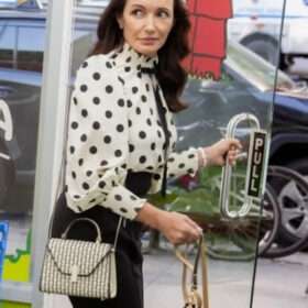 And Just Like That S03 Kristin Davis Polka Blouses