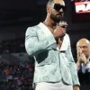 Seth Rollins Monday Night RAW Blazer pose