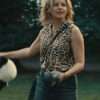 The Better Sister Elizabeth Banks Leopard Sleeveless Top1