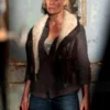 The Walking Dead Andrea Laurie Holden Fur Vest – Stylish TV Inspired Fur Vest with Distinctive Character Design