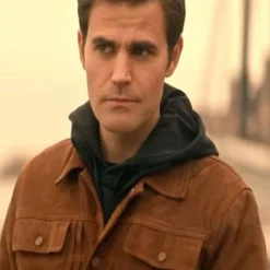 Star Trek Strange New Worlds Paul Wesley Suede Leather Jacket – Paul Wesley Inspired Suede Leather Outerwear with Premium Finish
